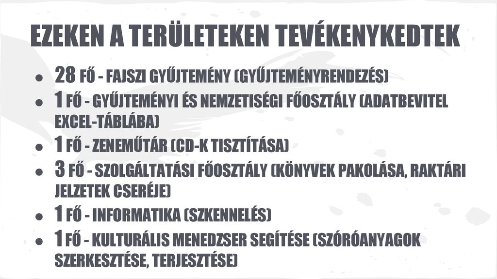 ÖNKÉNTESSÉGI PROGRAM AZ ORSZÁGOS IDEGENNYELVŰ KÖNYVTÁRBAN ppt letölteni